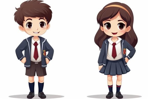 Download Educational Clipart Pack School Fashion - Cat Collection