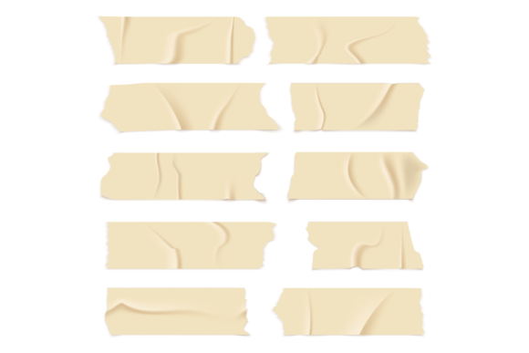 Download Adhesive Tape. Old Paper Scotch Tapes, M - Old Collection