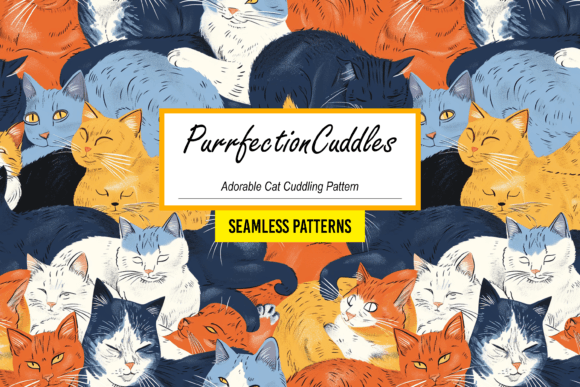 Download PurrfectionCuddles: Cat Cuddling Pattern - Cat Collection