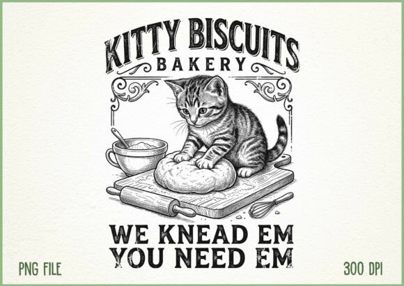 Download Kitty Biscuits Bakery Cat Baking Lover - Premium Resources