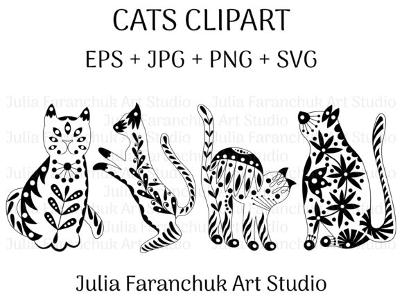 Download Cats Clipart - Cat Collection